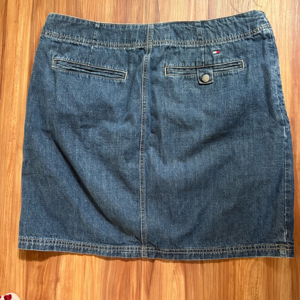 Tommy Hilfiger Blue Denim Jean skirt size 14